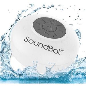 Soundbot® Waterproof Shower Speaker HD Water Resistant Bluetooth